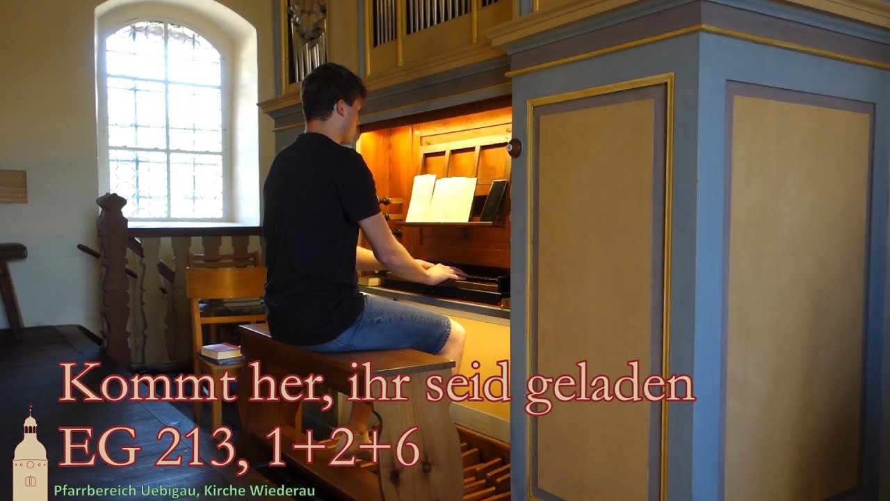 EG 213: Kommt her, ihr seid geladen
