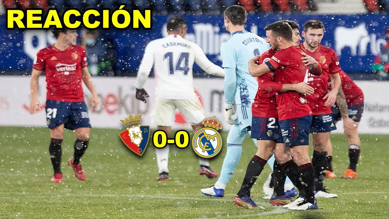 👀. RESUMEN OSASUNA 0-0 REAL MADRID 🌟  un PARTIDAZO de TODOS ANTE un RIVAL de MUCHA ENTIDAD