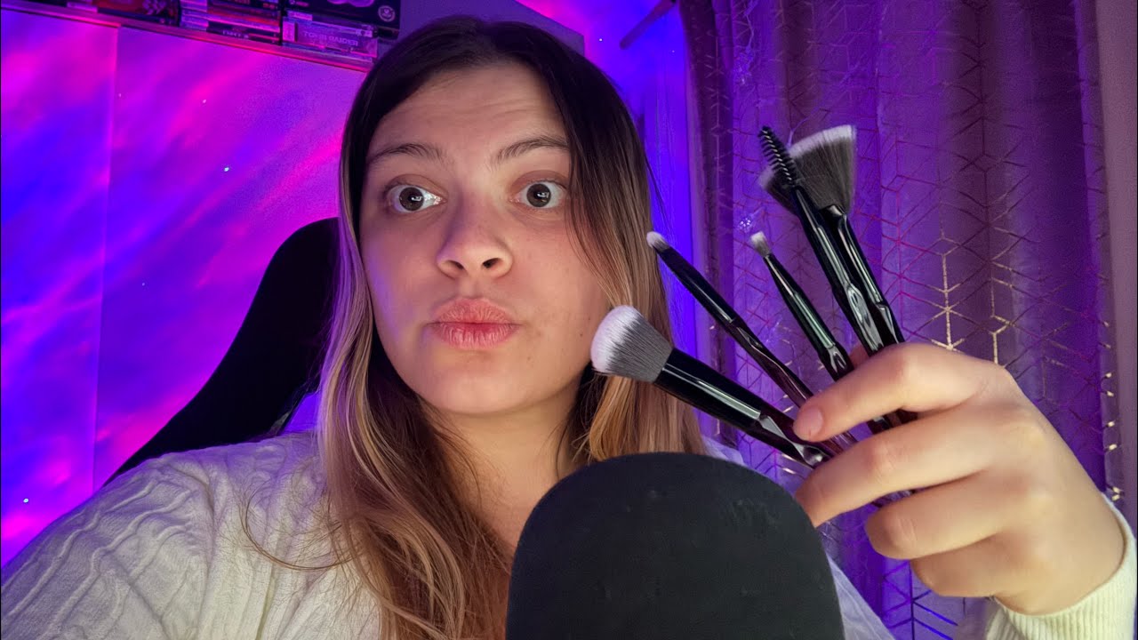 Using EVERY Brush I Own for Your Sleep 💤 | Brushing ASMR (No Talking)