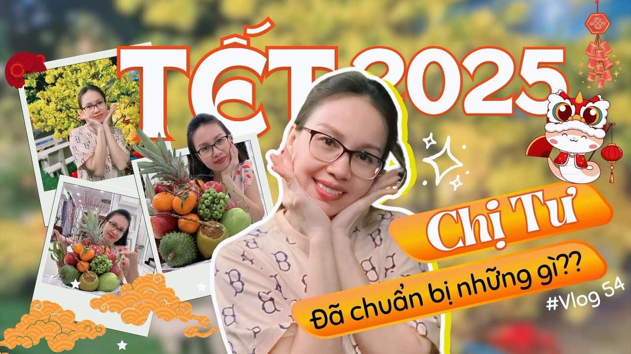 Cùng Cẩm Ly đón Tết Ất Tỵ 2025 | CẩmLy Vlog #54