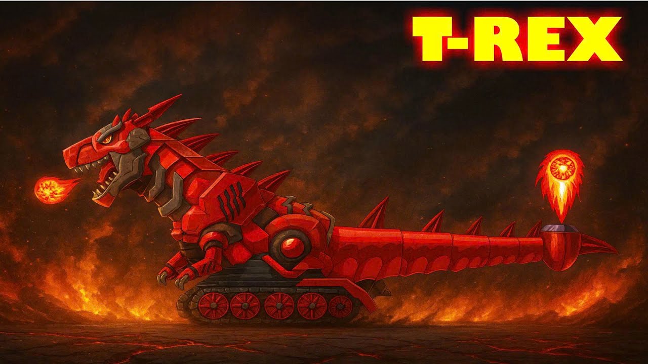 T-REX &ndash; The Inferno Dragon Tank Is Unleashed!