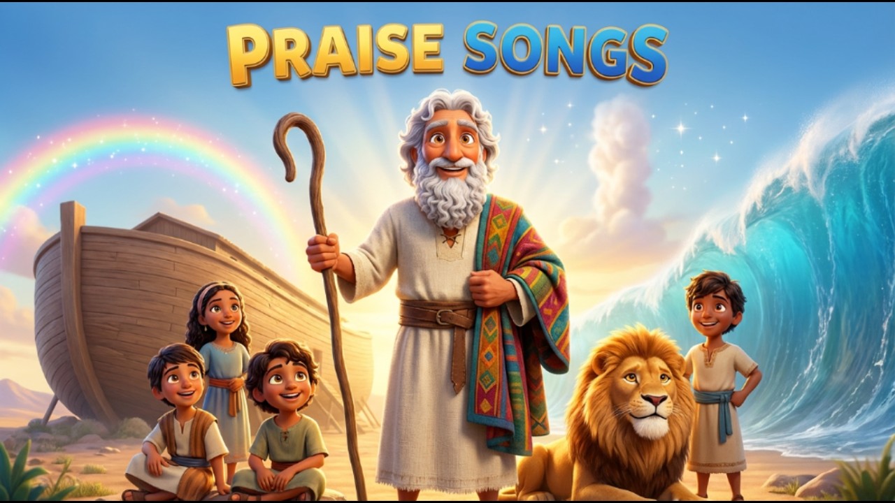Christian Kids Music | Worship Songs for Children   5 Epic Animated Bible Stories