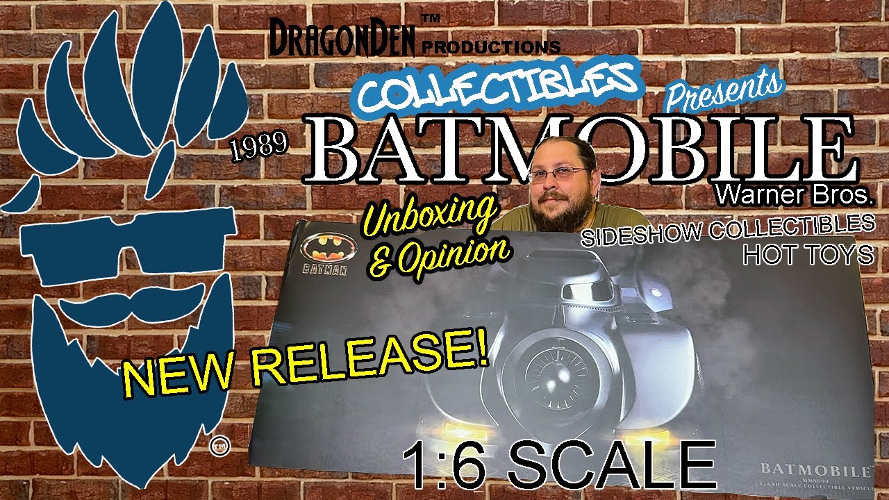 1989 1:6 Scale BATMOBILE Sideshow Collectibles/Hot Toys FIRST LOOK!