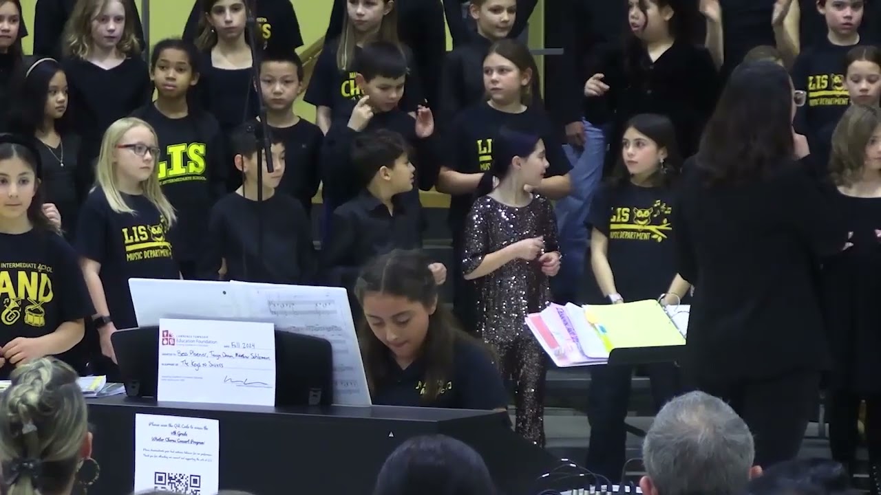 LIS 4th Grade Winter Choral Concert 012325