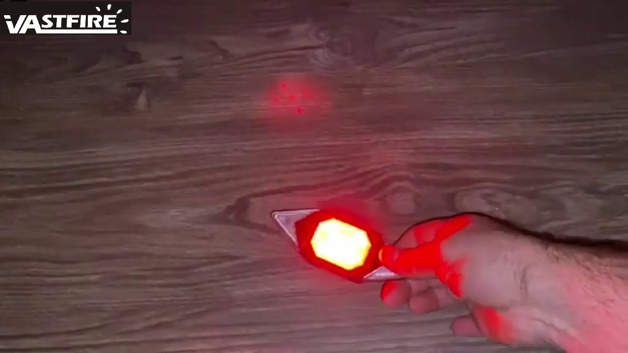 VASTFIRE Bike Tail Light with Turn Signals Wireless Remote Control Red Rear Light