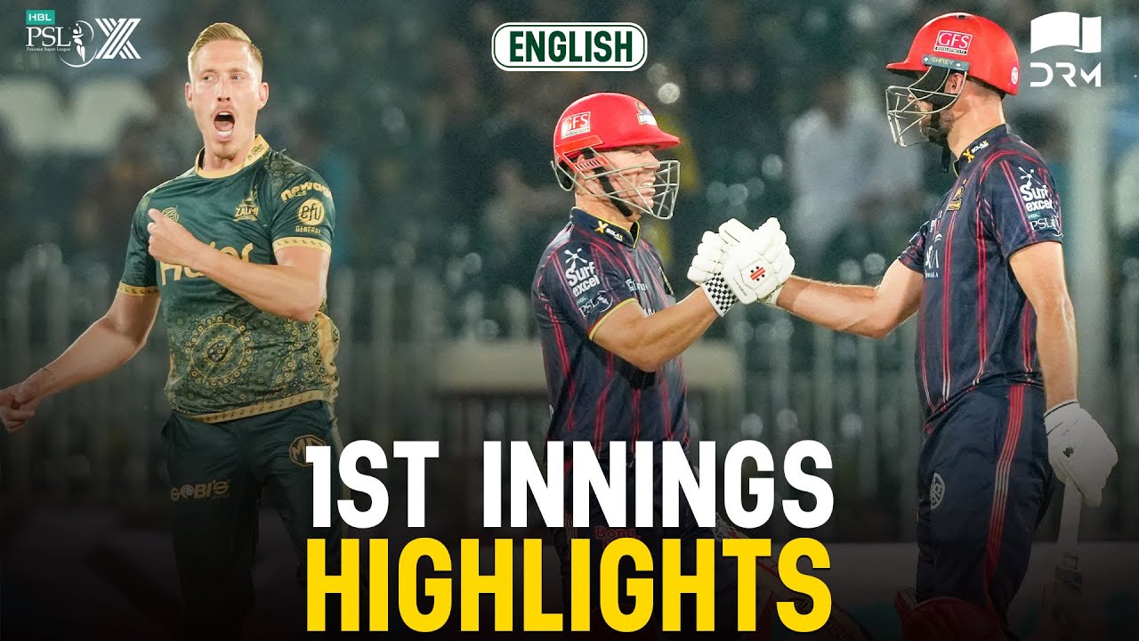 1st Innings Highlights | Peshawar Zalmi vs Karachi Kings | Match 27 | HBL PSL X | M3O1K