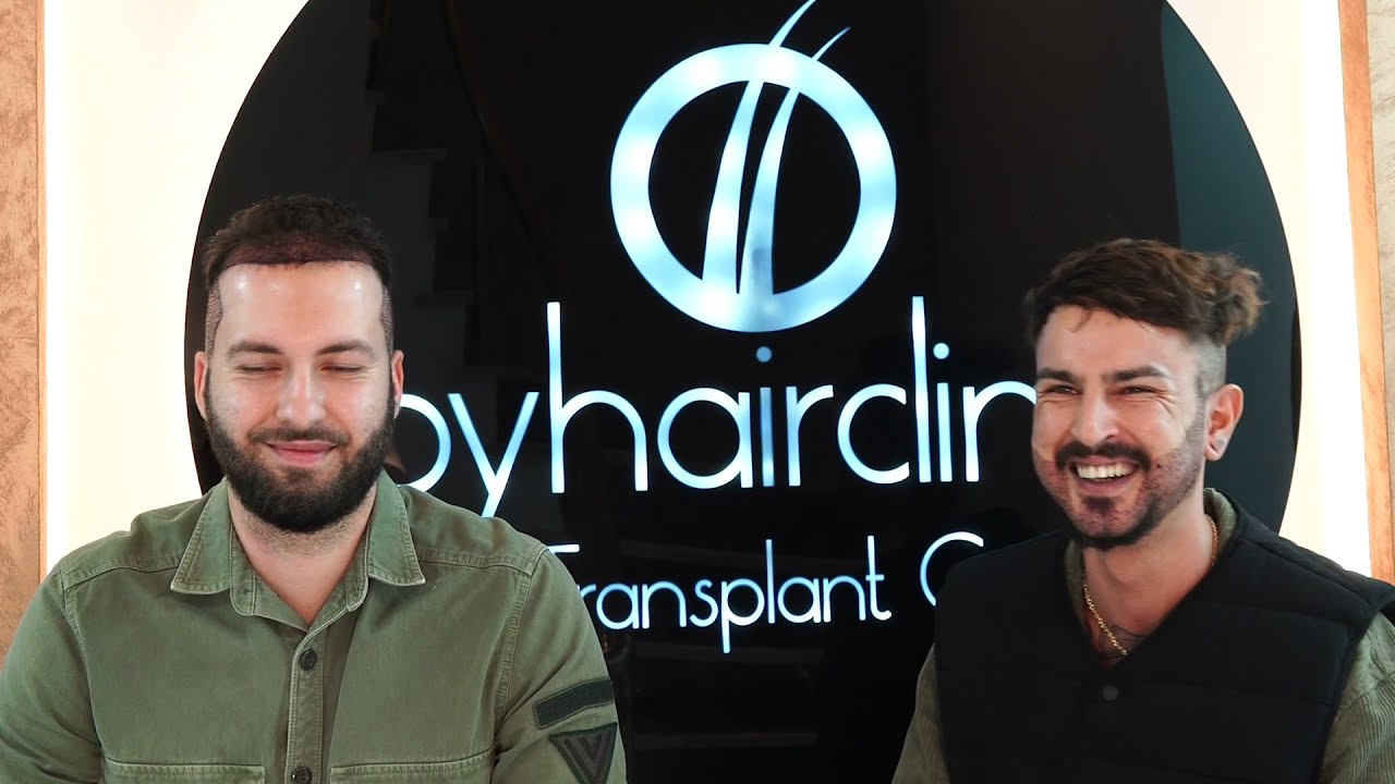 Greffe de cheveux technique DHI, et une greffe de barbe en FUE. byhaircilinic
