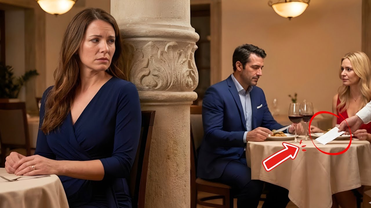 I Saw My Husband With His Mistress At A Restaurant… I Sent A Note Through The Waiter That Left