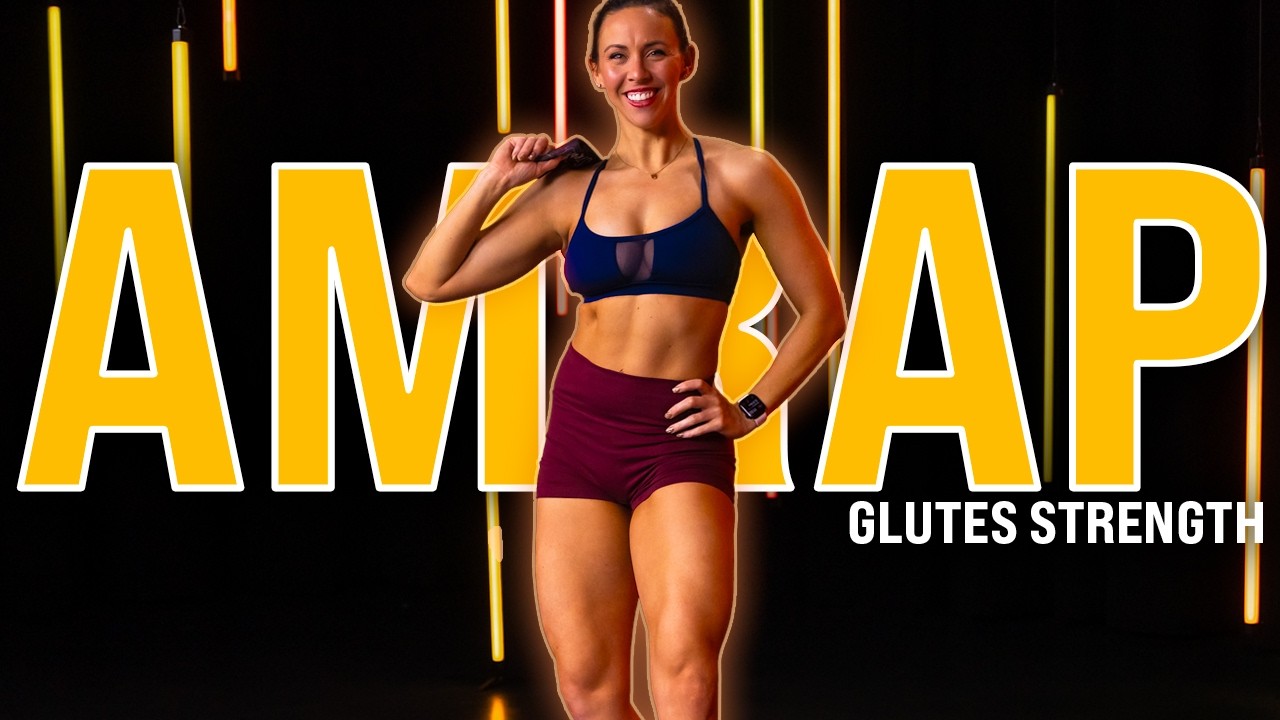 Unilateral Glute Strength | 45 Min Workout with Dumbbells!