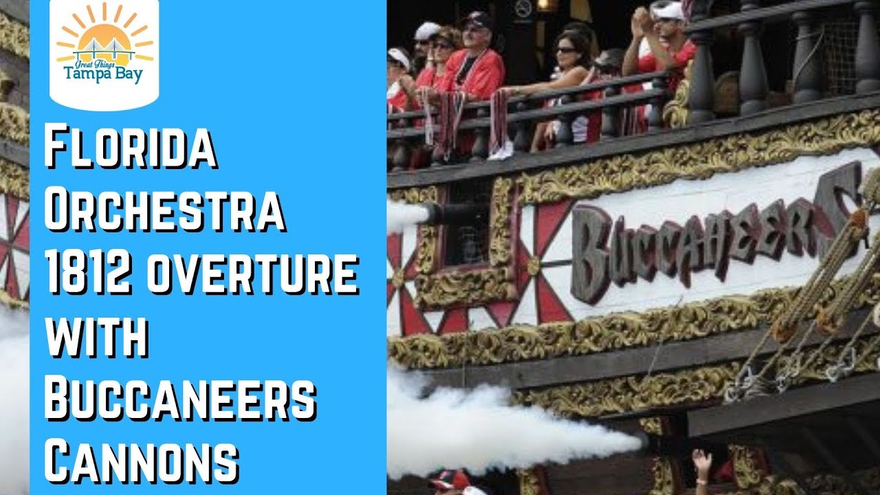 1812 Overture with Buccaneers Cannons at Raymond James Stadium by Florida Orchesta [2019]