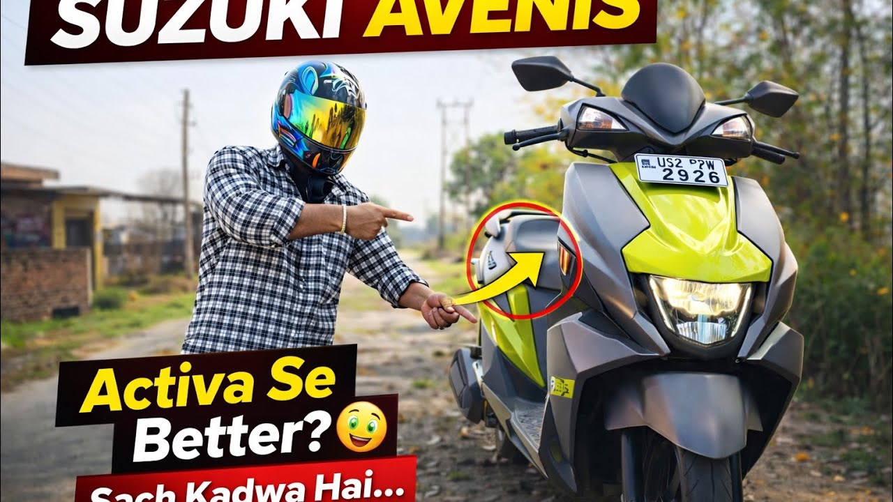 Suzuki Avenis 125 Review 😳 Activa Se Better? Sach Kadwa Hai! #r15v4 