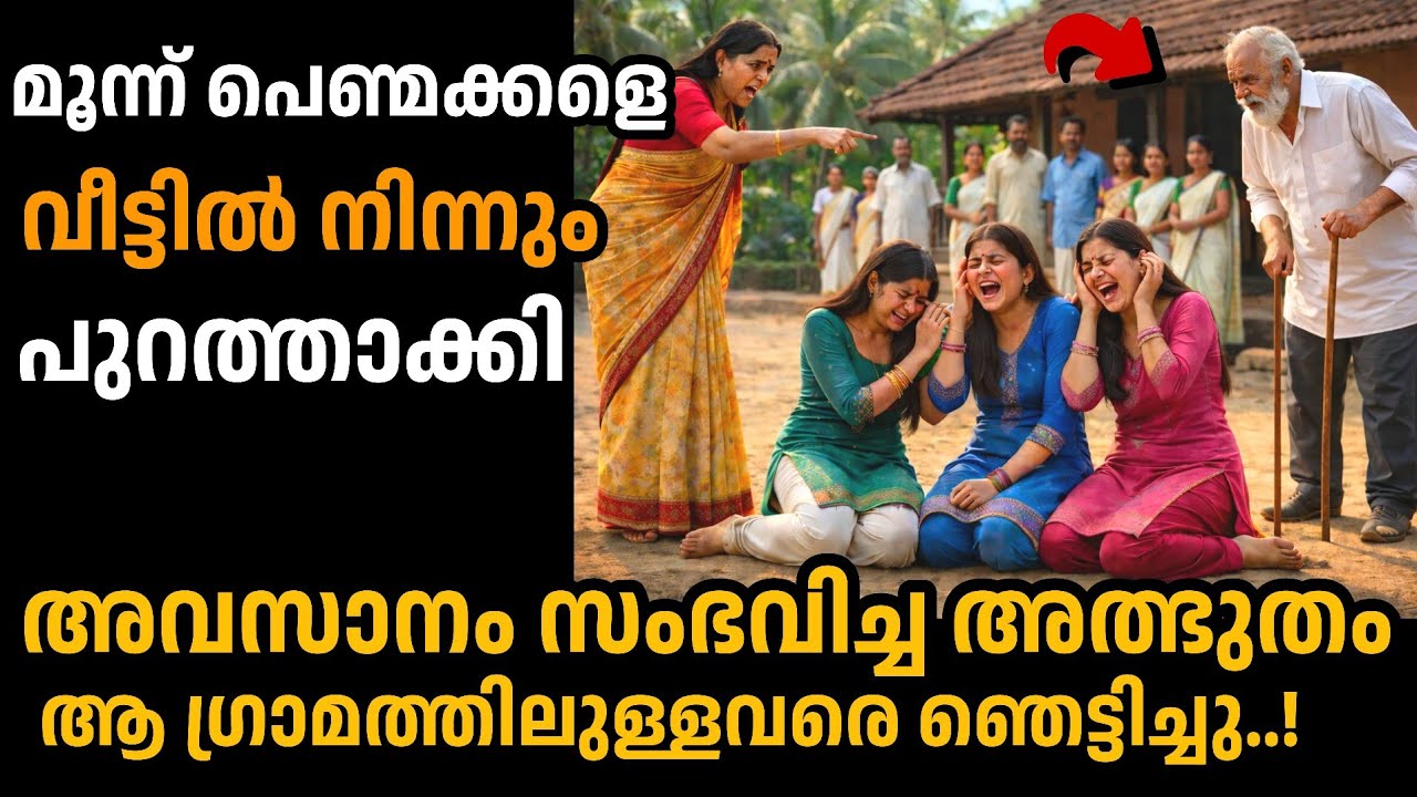 💔മൂന്ന് പെണ്മക്കളെ അമ്മ വീട്ടിൽ നിന്നും പുറത്താക്കി അവസാനം സംഭവിച്ച അത്ഭുതം എല്ലാവരെയും ഞെട്ടിച്ചു.!