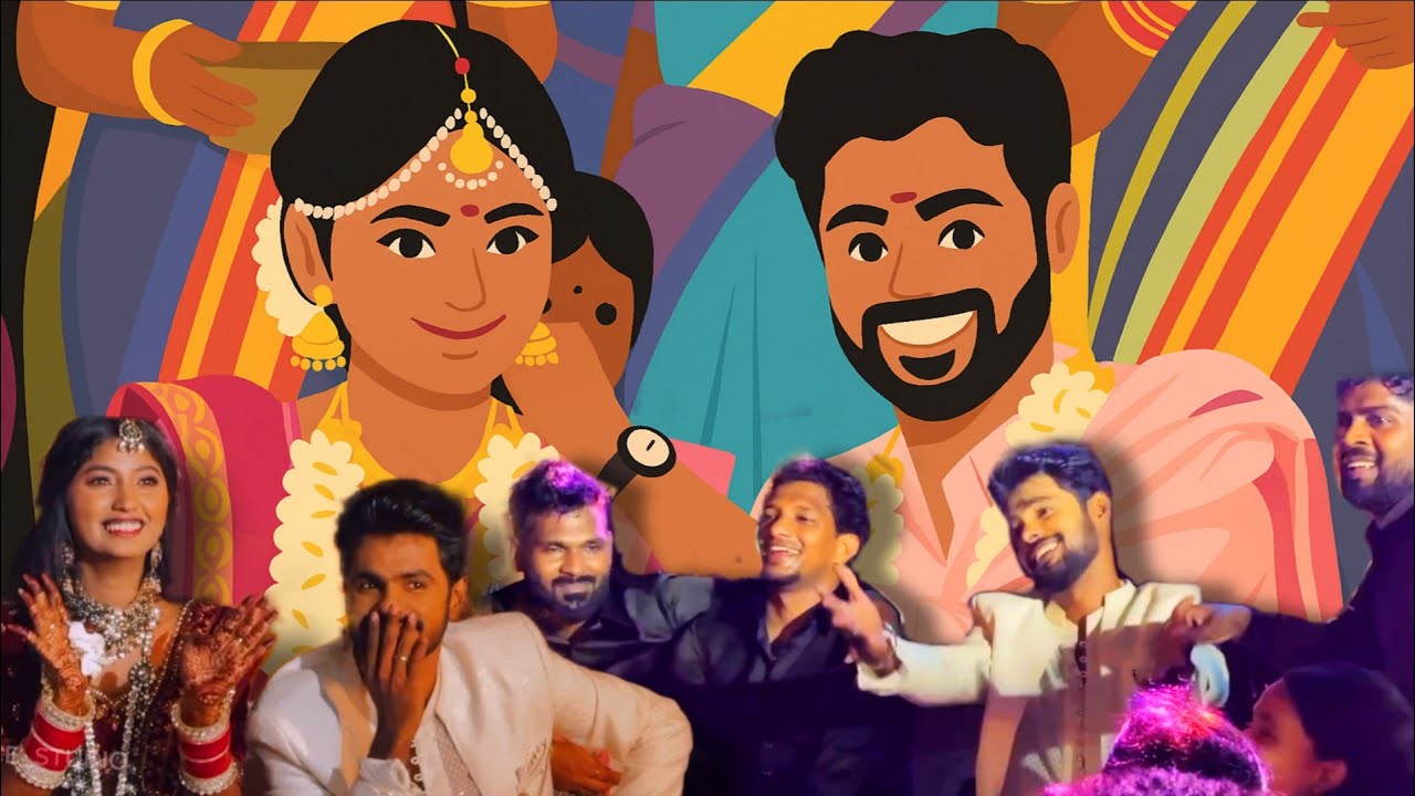 Sriram weds Rasika wedding dance celebration full video