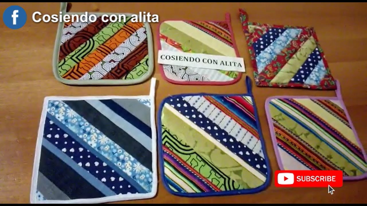 Tutorial- agarradores de ollas