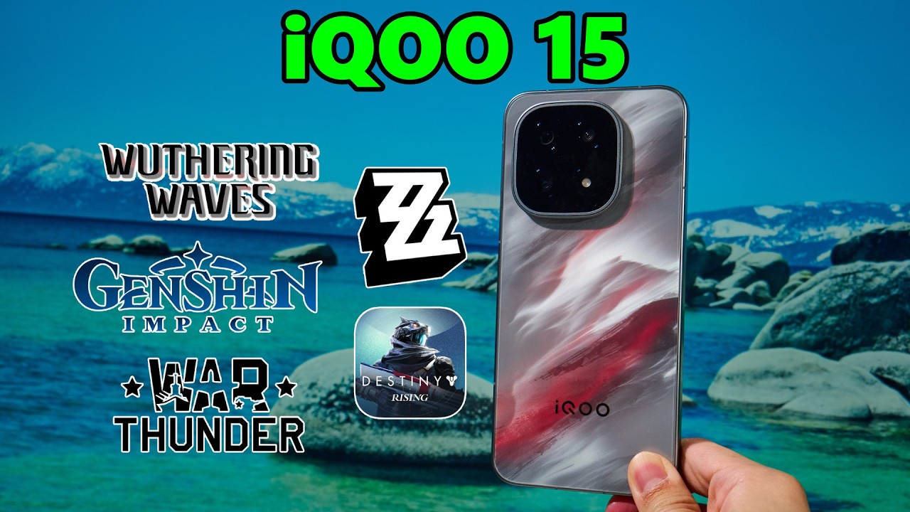 Gaming test - iQOO 15 with Snapdragon 8 Elite Gen 5