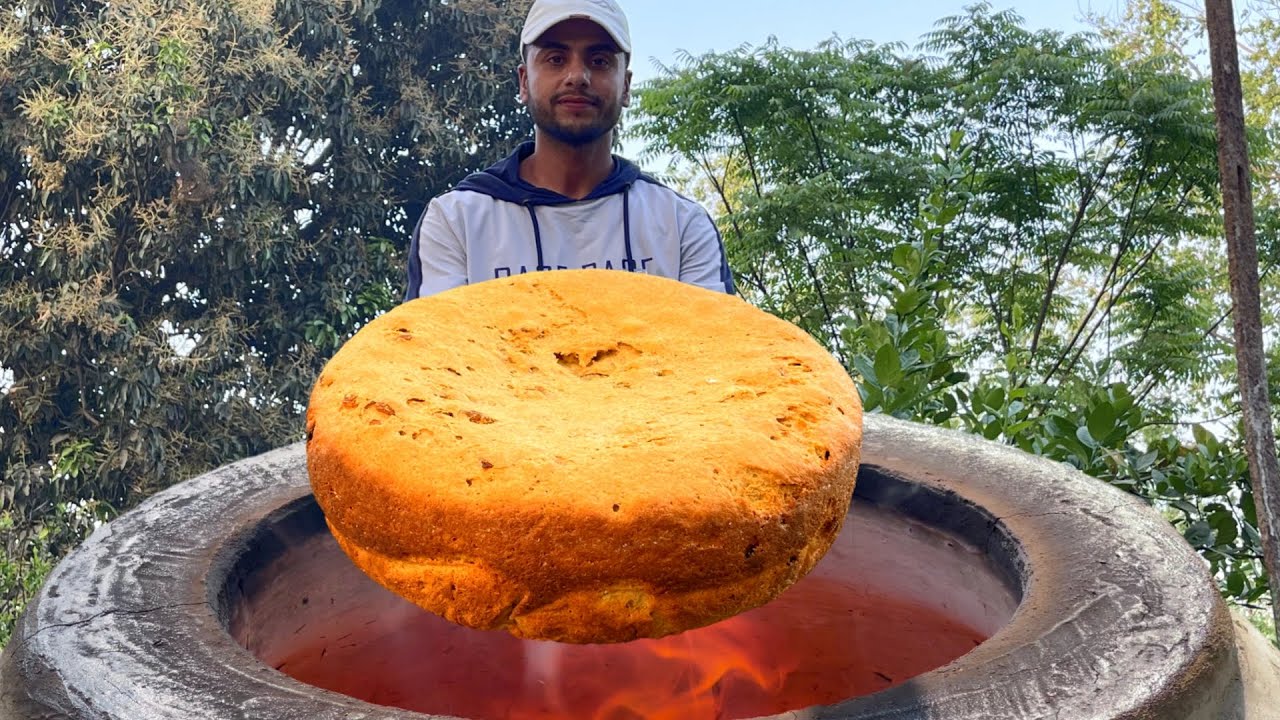 Old Sanjauti Barley Bread in Tandoor with Chholay Soup I Superfood For Hot Summer I ASMR I with Subs