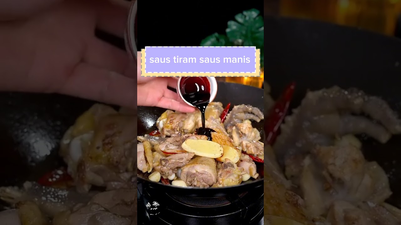 Resep Ayam Kecap Dari China||Simple dan Yummy...😍 #shorts #resep #chinafood #indonesia