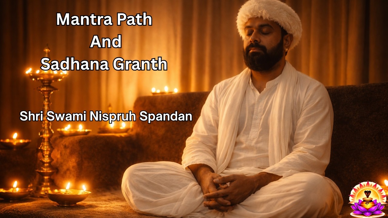 Mantra Path & Sadhana Granth - Shri Swami Nispruh Spandan #kriyayog #nispruhyog #spiritualjourney