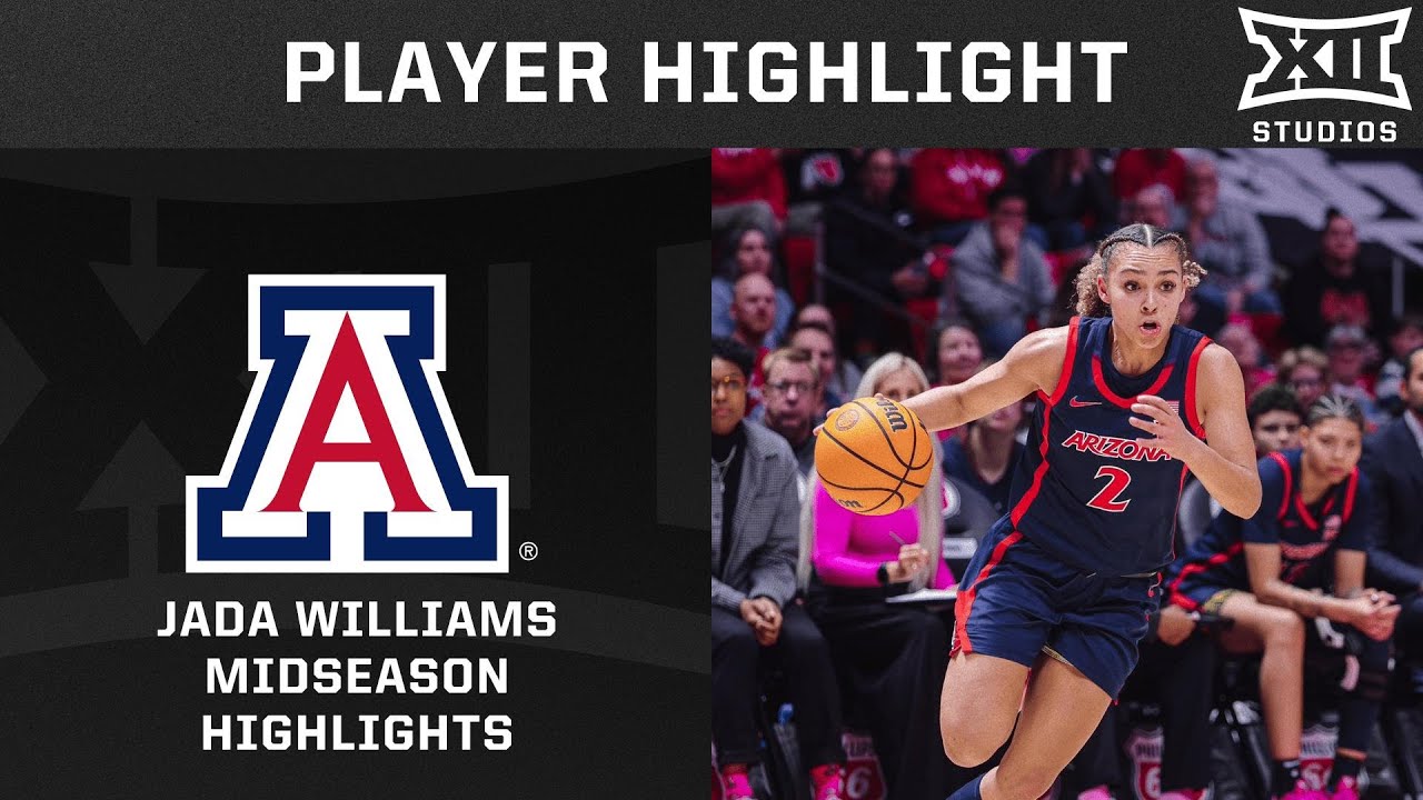 Jada Williams Midseason Highlights | 2024-25 Big 12 Women's Basketball