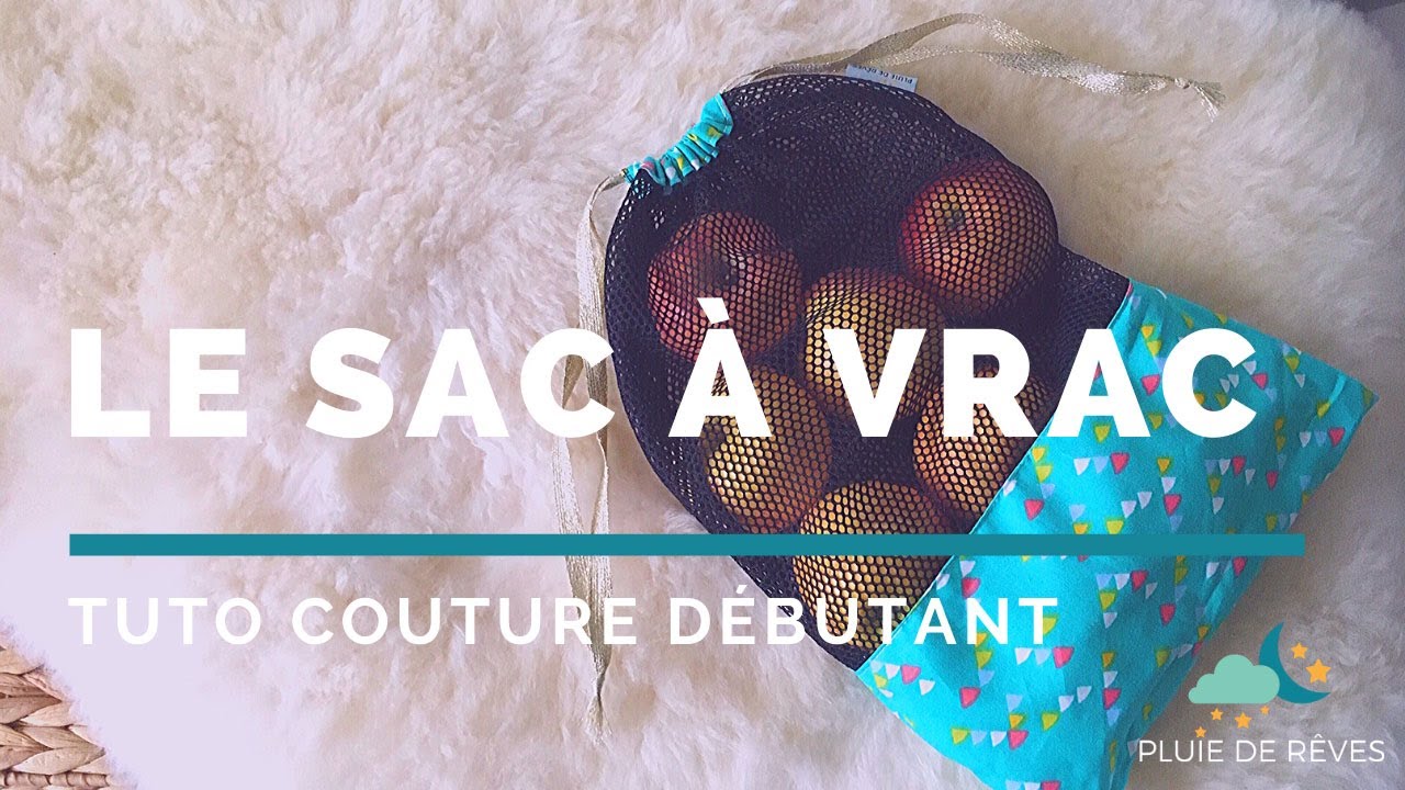 Tuto couture : le sac à vrac