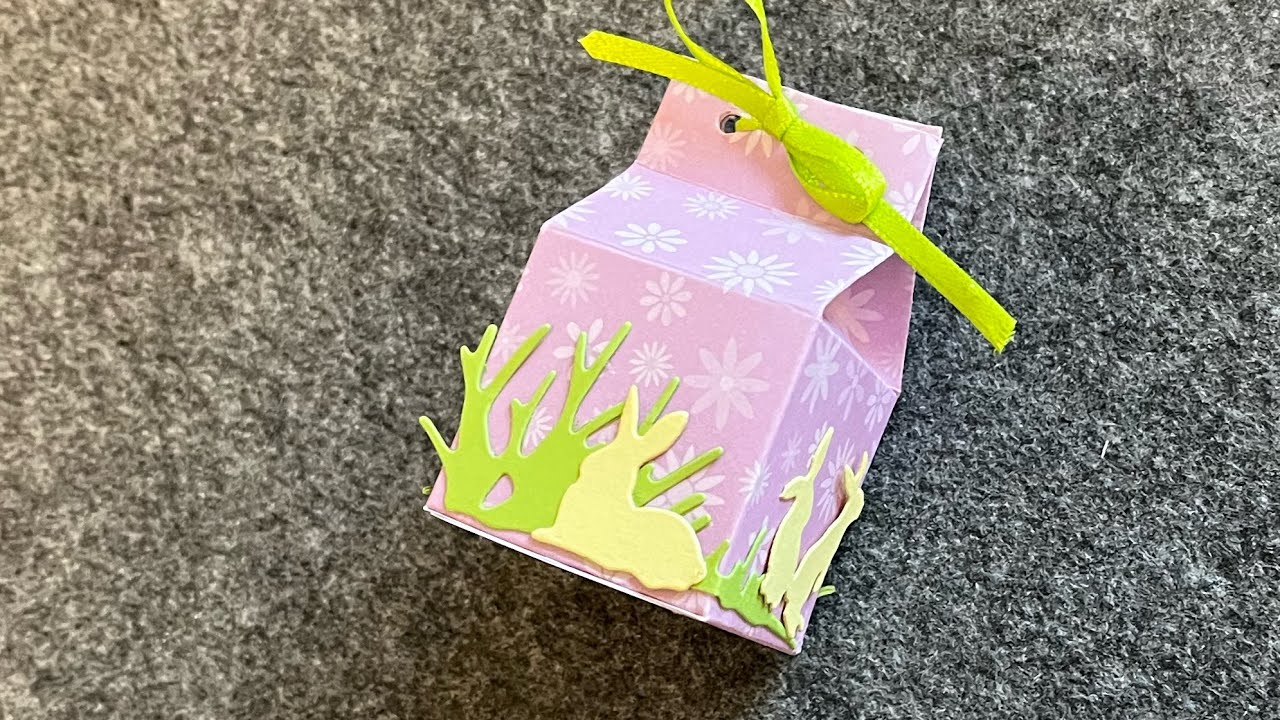🐇 #Ostergoodie #Milchkarton #Osterkorb #Easterbag #Tischgoodie #Milkbox easter #Easterbag 🐇