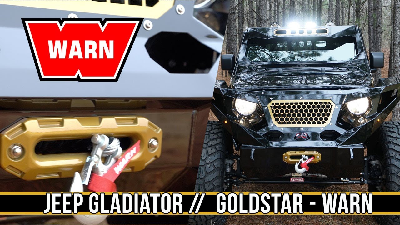 2021 Jeep Gladiator // GOLDSTAR:  WARN (winch)