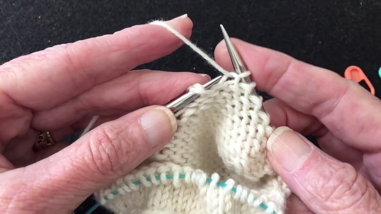 German Short Rows Heel (также известный как Boomerang, Jo Jo, Yo Yo Heel)
