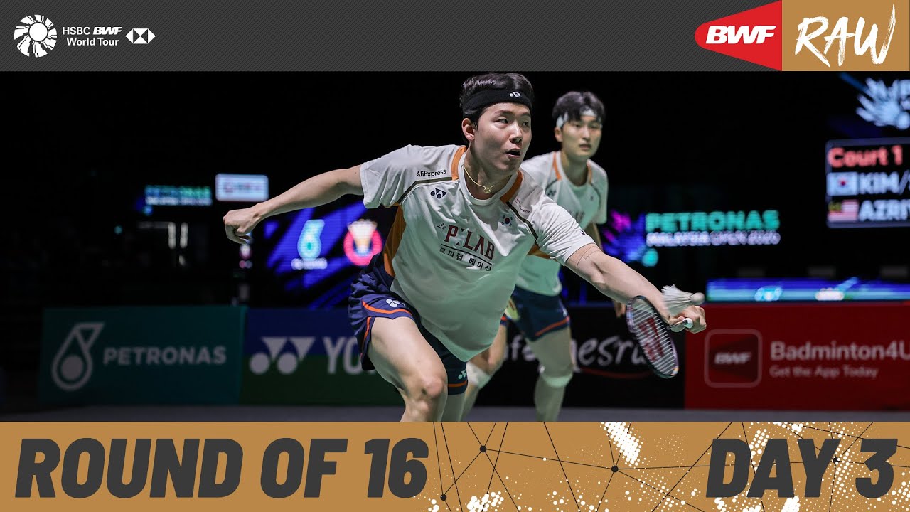 PETRONAS Malaysia Open 2026 | Day 3 | Court 1 | Round of 16