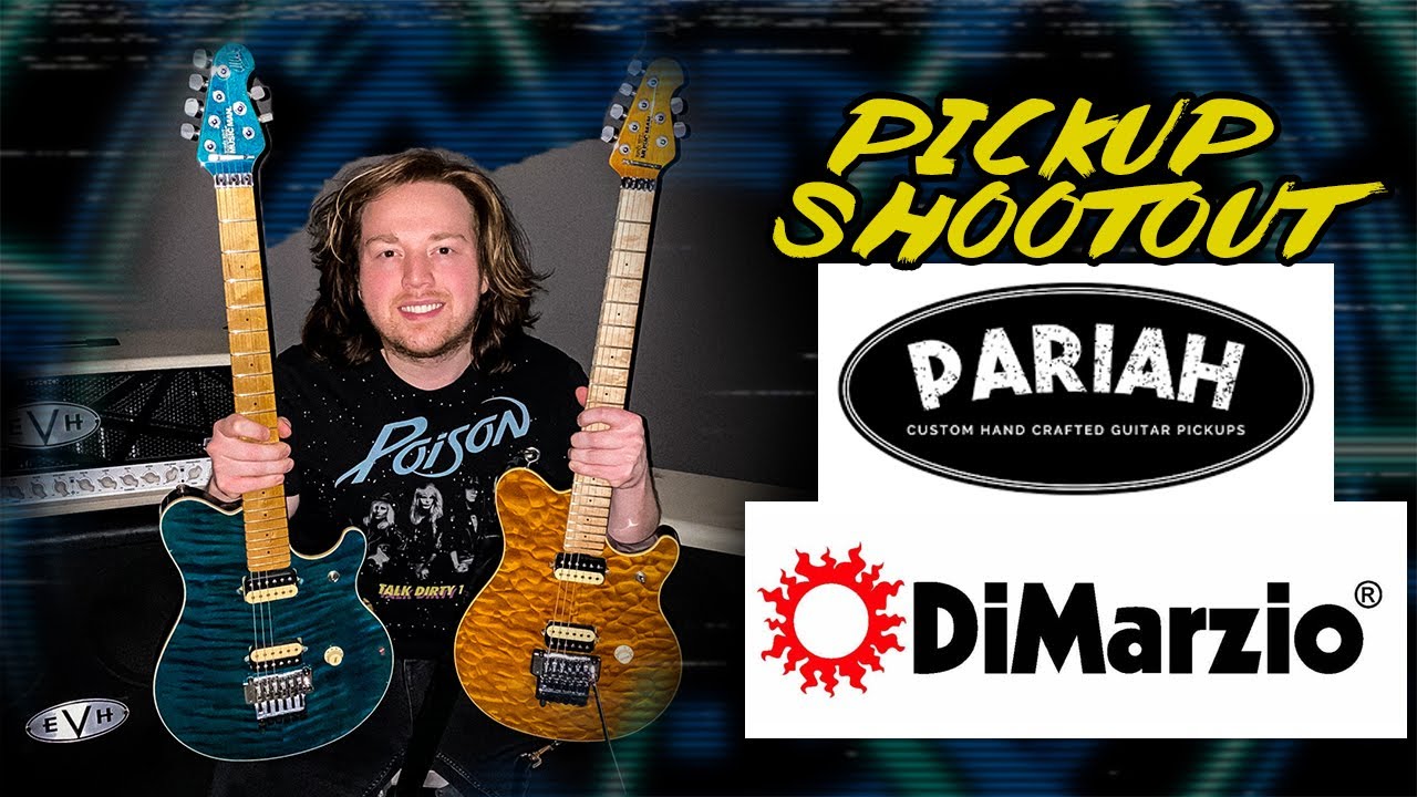 Звукосниматель Pariah Poundcake против звукоснимателя DiMarzio EVH
