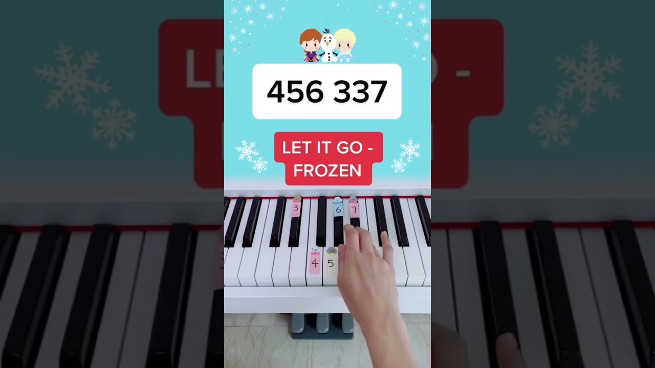 Let It Go - Frozen (Piano Tutorial) 