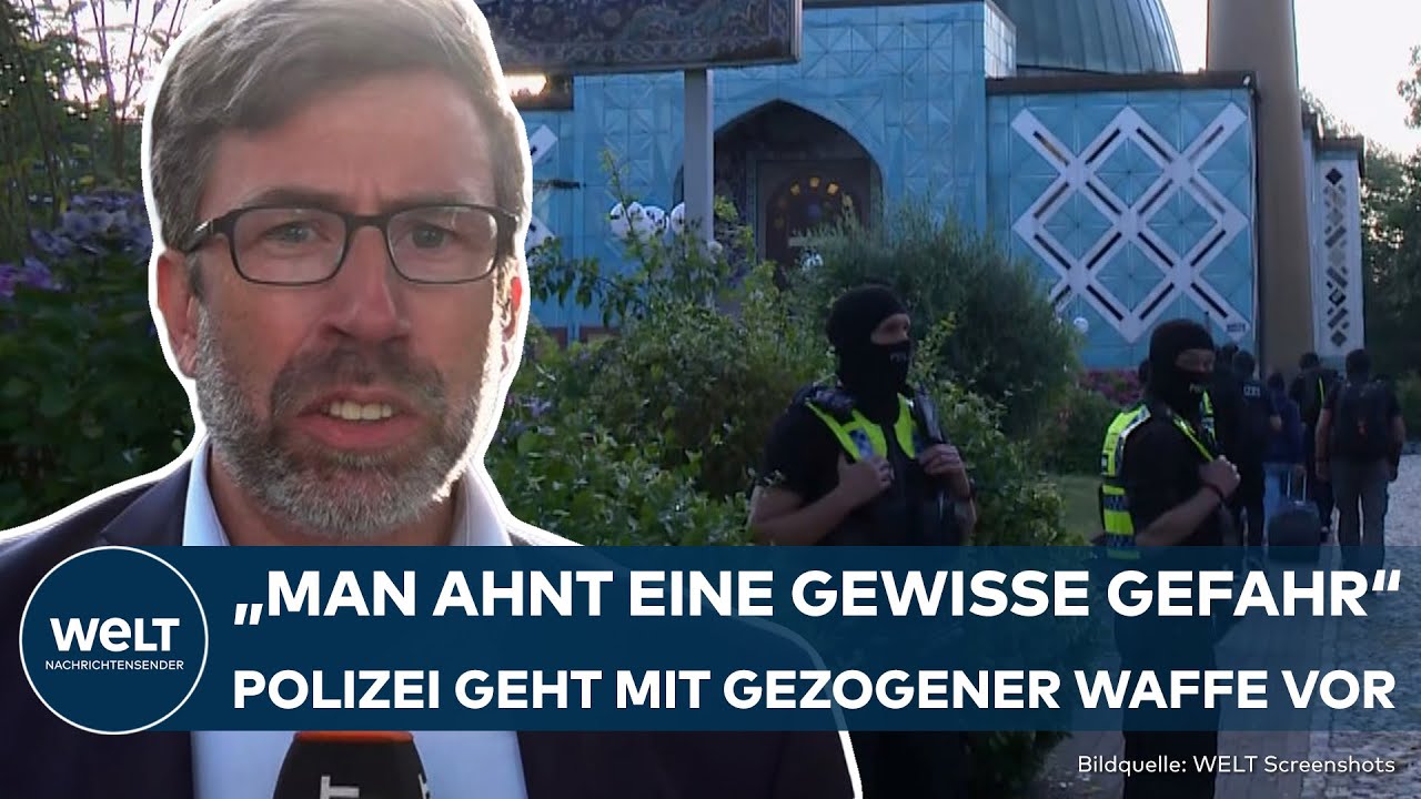 HAMBURG: Blaue Moschee! Razzia gegen Islamisten – IZH verboten – Durchsuchungen auch in Berlin