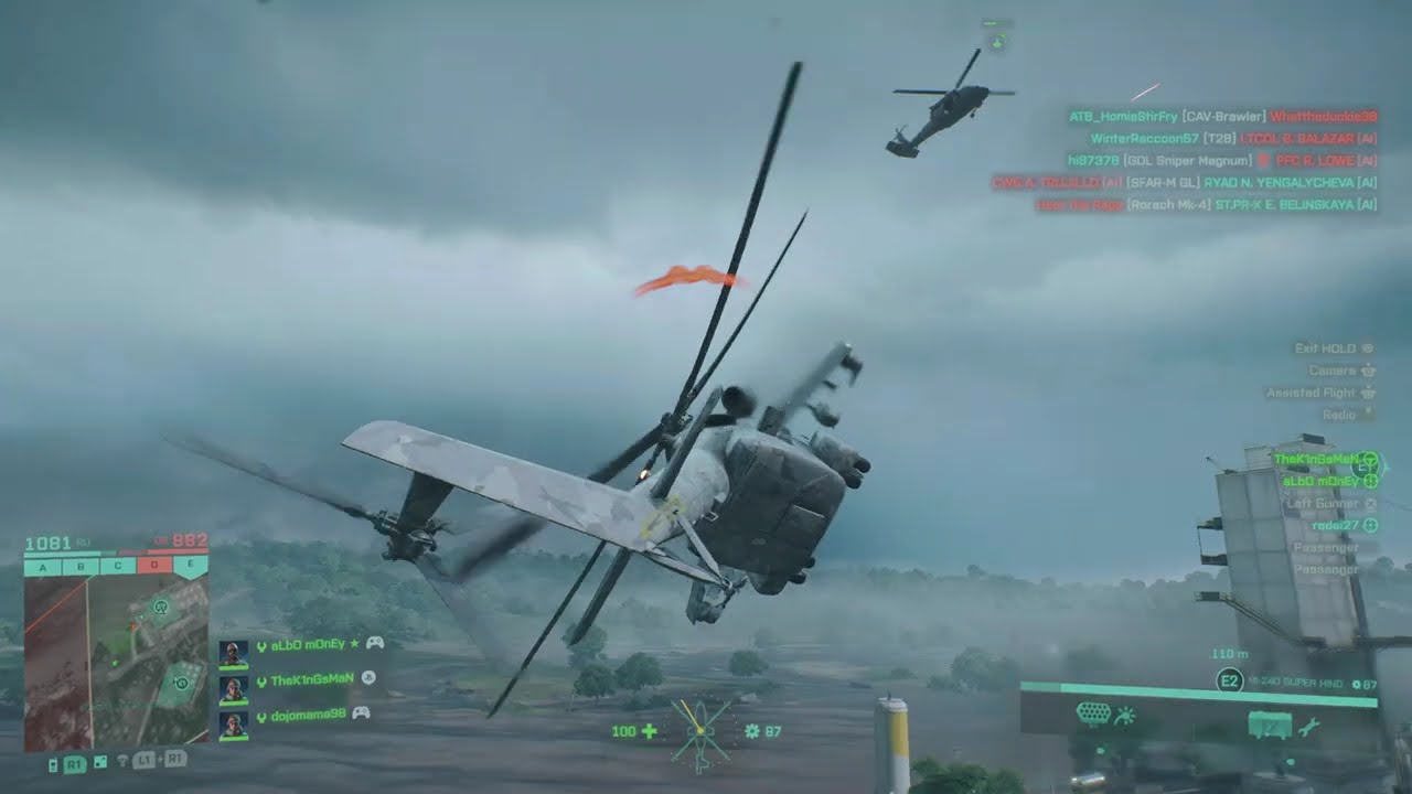 Air Support #49 [ Mi-240 (0 Deaths) | Conquest: Orbital | Battlefield™ 2042 | PlayStation® 5