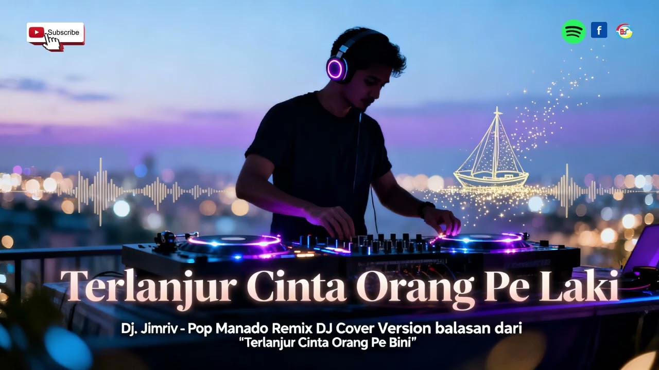 Terlanjur Cinta Orang Pe Laki | Pop Manado Remix | Cover Version - Dj. Jimriv