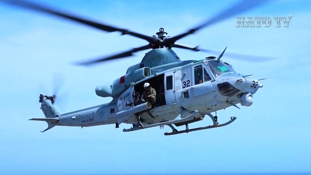Flight Operations on the Aircraft Carrier USS Iwo Jima LHD 7