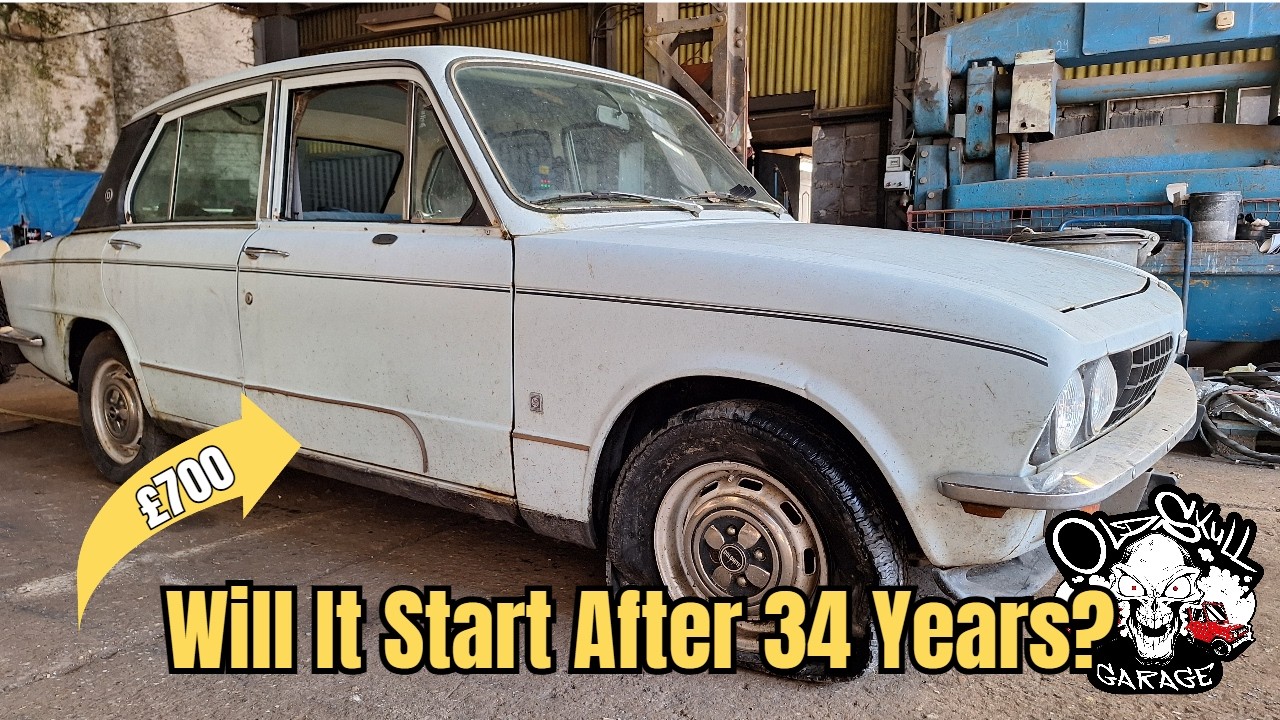 Barn Find Triumph Dolomite 1850 | Will It Start After 34 Years? Cheapest Dolomite for £700!