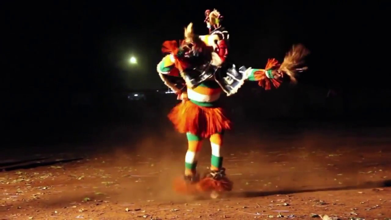 Manfla&rsquo;s guru - african tribal dance - Zaouli -  CAPTAIN HOOK & ASTRIX