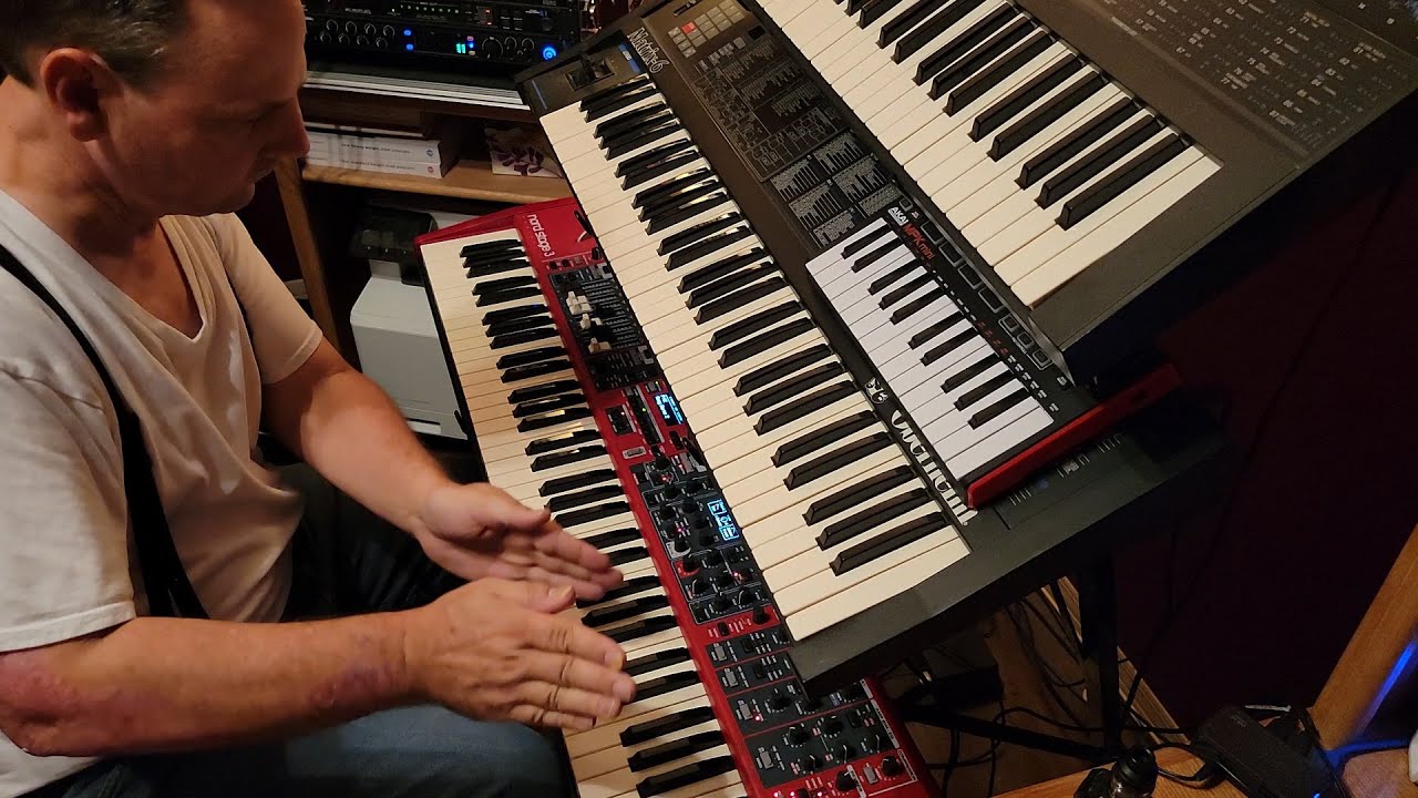 Power of Love Keyboards Practice Huey Lewis and The News