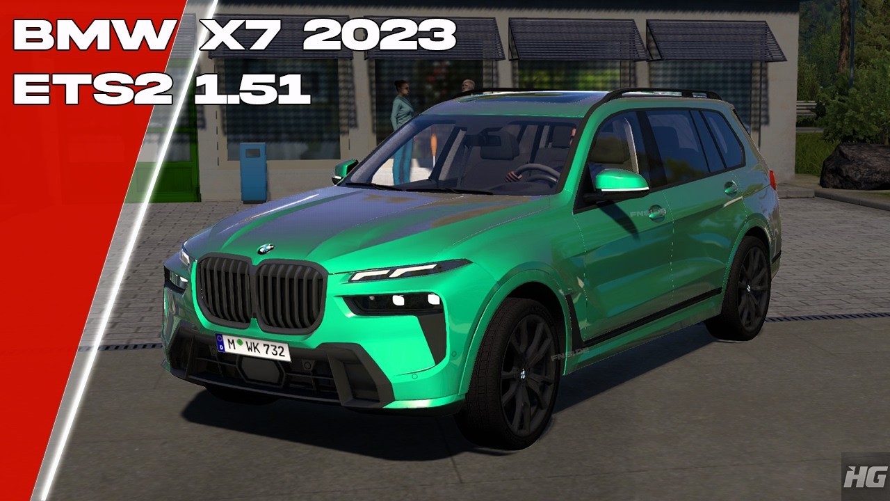 BMW X7 2023 (ETS2 1.51) | Euro Truck Simulator 2 | ETS 2 | Car Mod