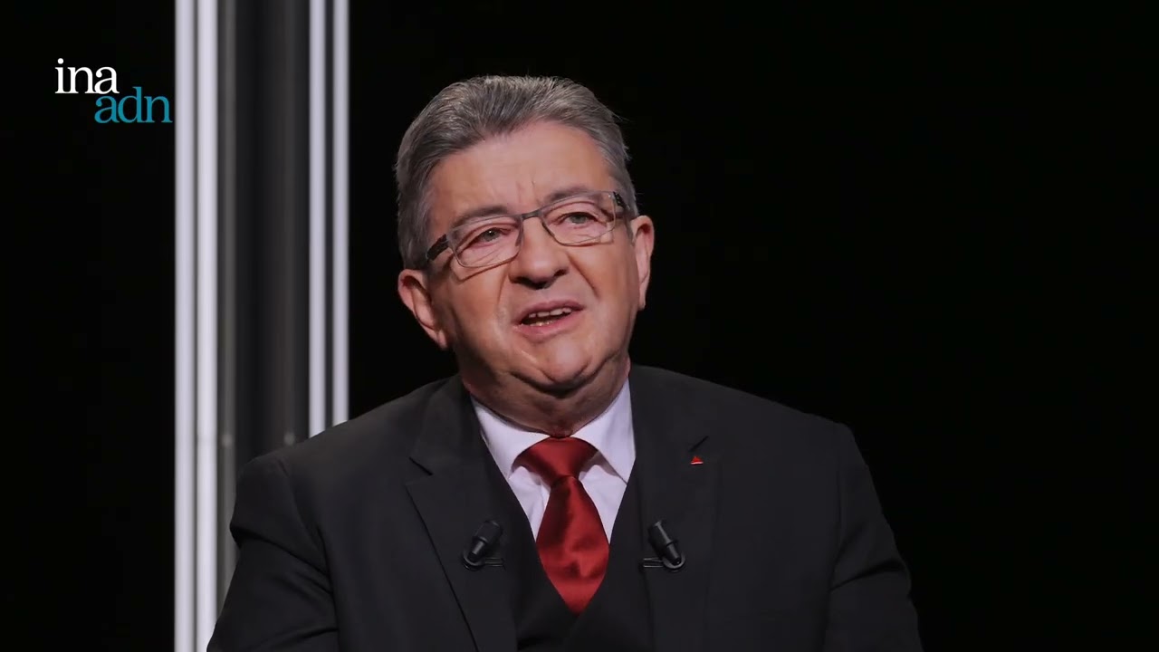 Jean-Luc Mélenchon « La République, c’est moi !  C’était ridicule, je le sais bien » | INA adn