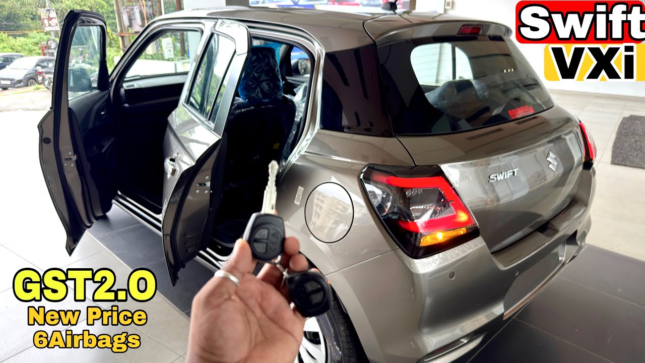All New Maruti Suzuki Swift VXi 2025 Model GST2.O ₹Price Mileage Features Review & Details 