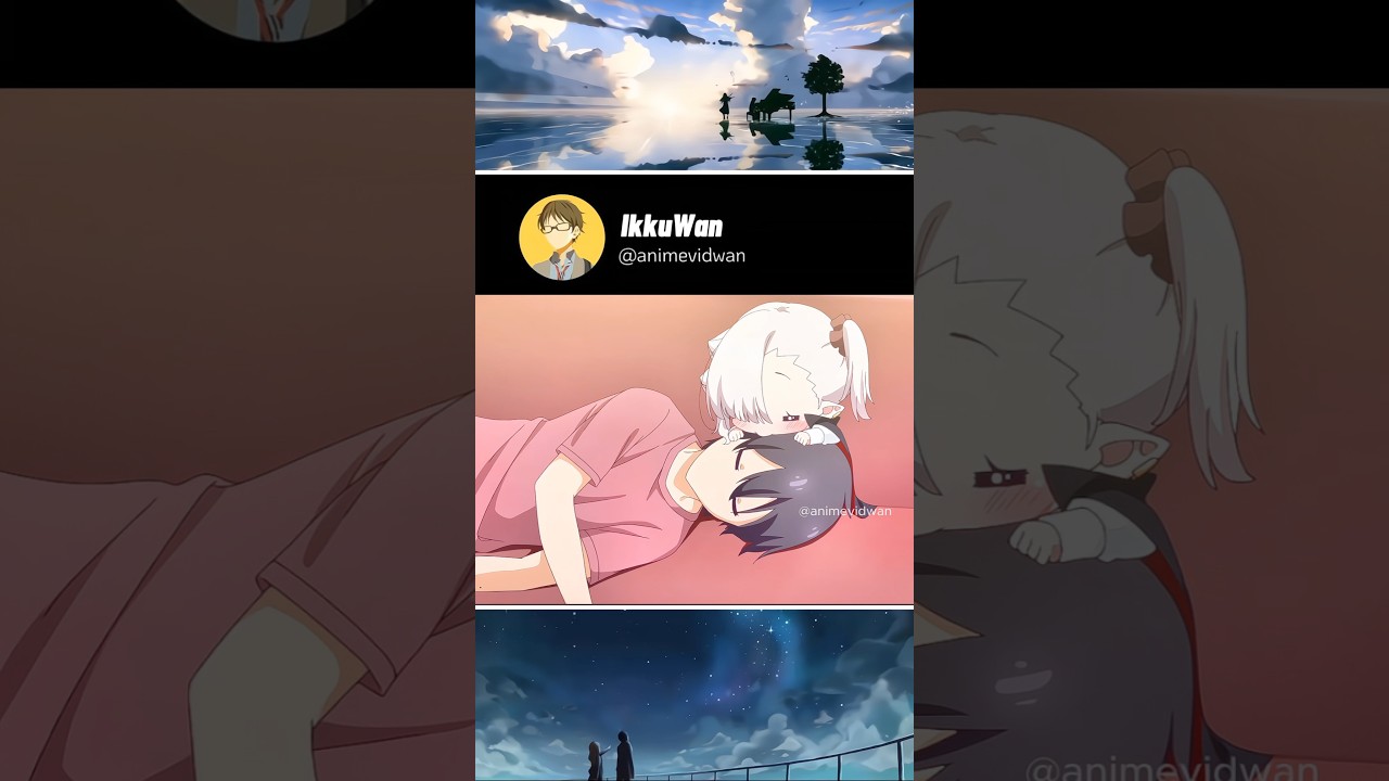 They're so cute together🥹 [ Li'l Miss Vampire Can't Suck Right ] #anime #shorts