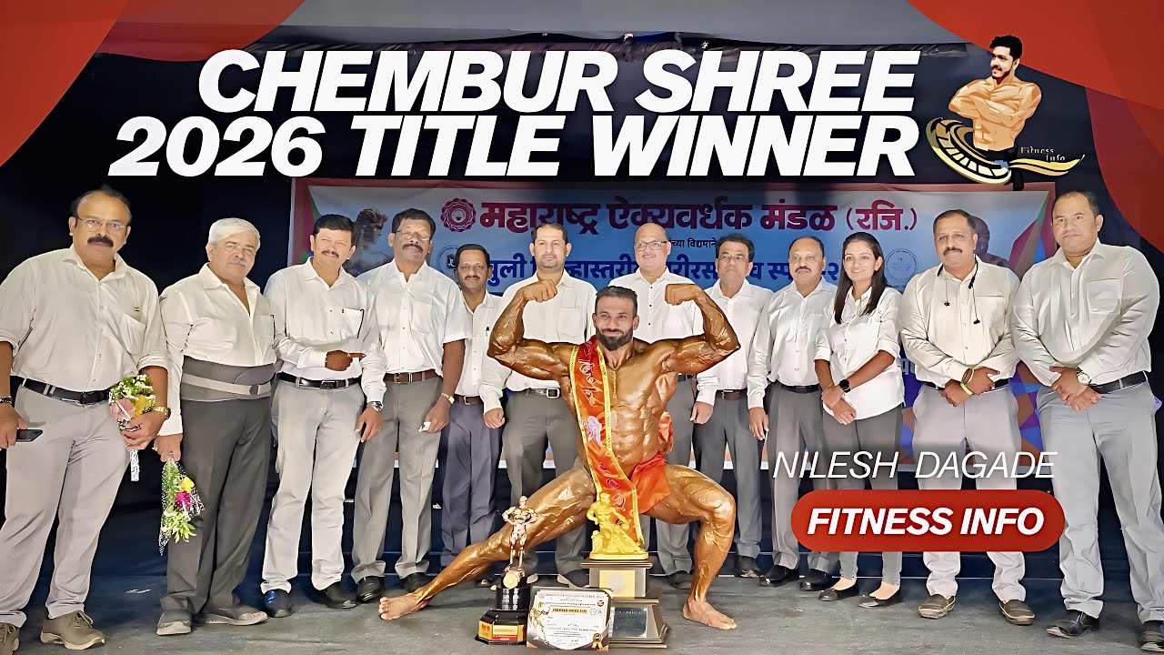 Chembur shree 2026 | Title winner | bodybuilding competition | FITNESS INFO