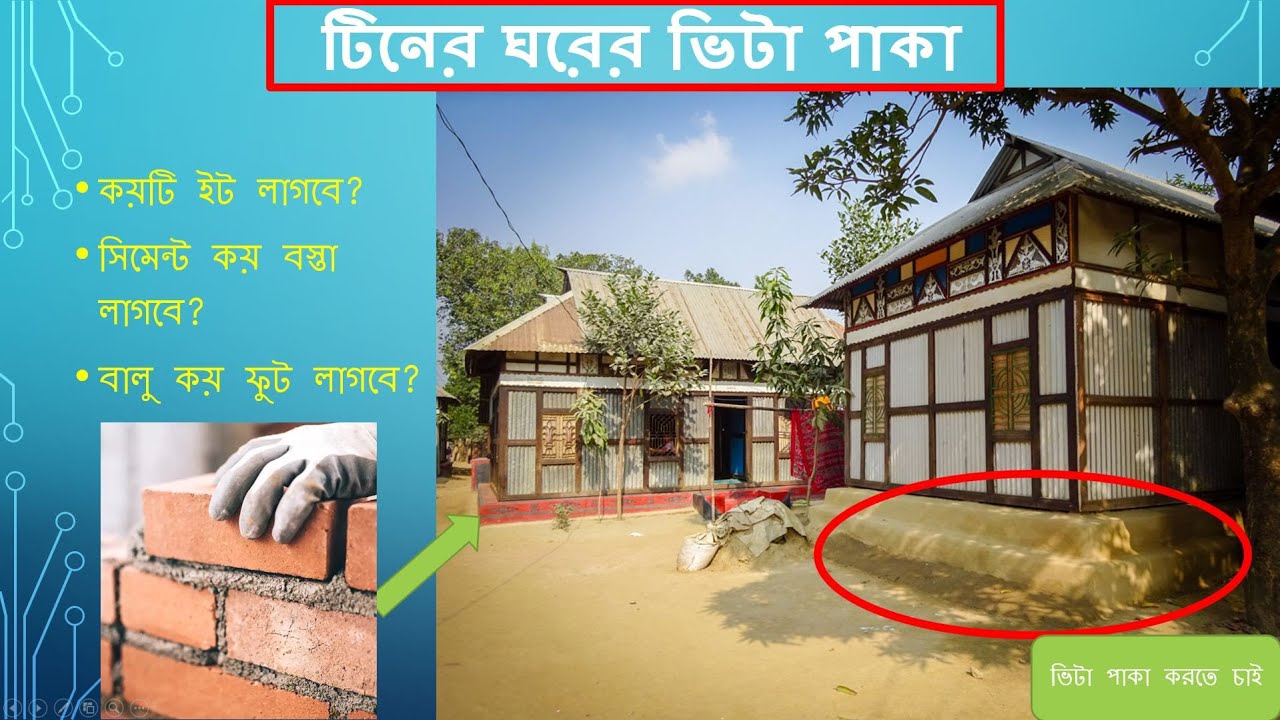 ঘরের ভিটা পাকা করার আগে হিসাব করে নিন