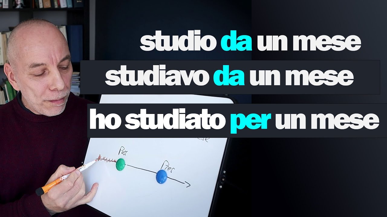 Le preposizioni DA e PER per riferirsi a un periodo di tempo