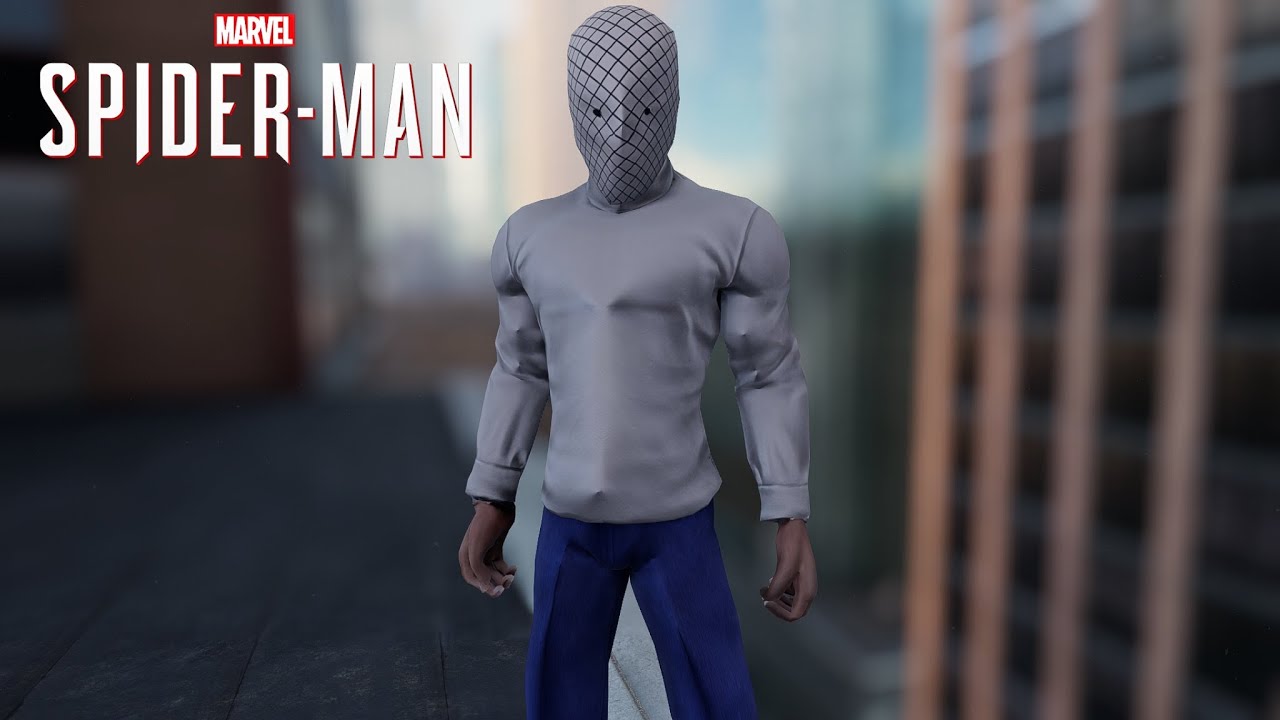 Spider-Man PC - Masked Marvel Suit MOD Free Roam Gameplay!