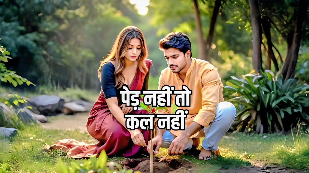 Romance ke sath Zindagi 🌱 Couple ne milkar ped lagaya | Emotional Love Story 