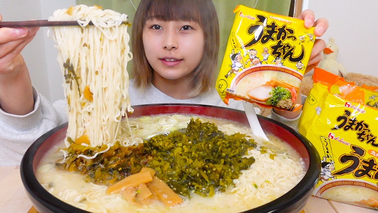 【大食い】うまかっちゃんラーメン8人前