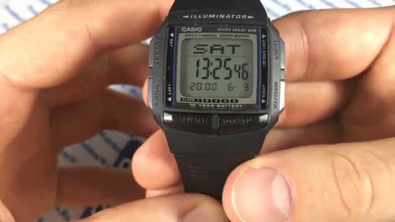 Видеообзор часов Casio DB-36-1A - обзоры доступных часов от Watch-Forum.RU
