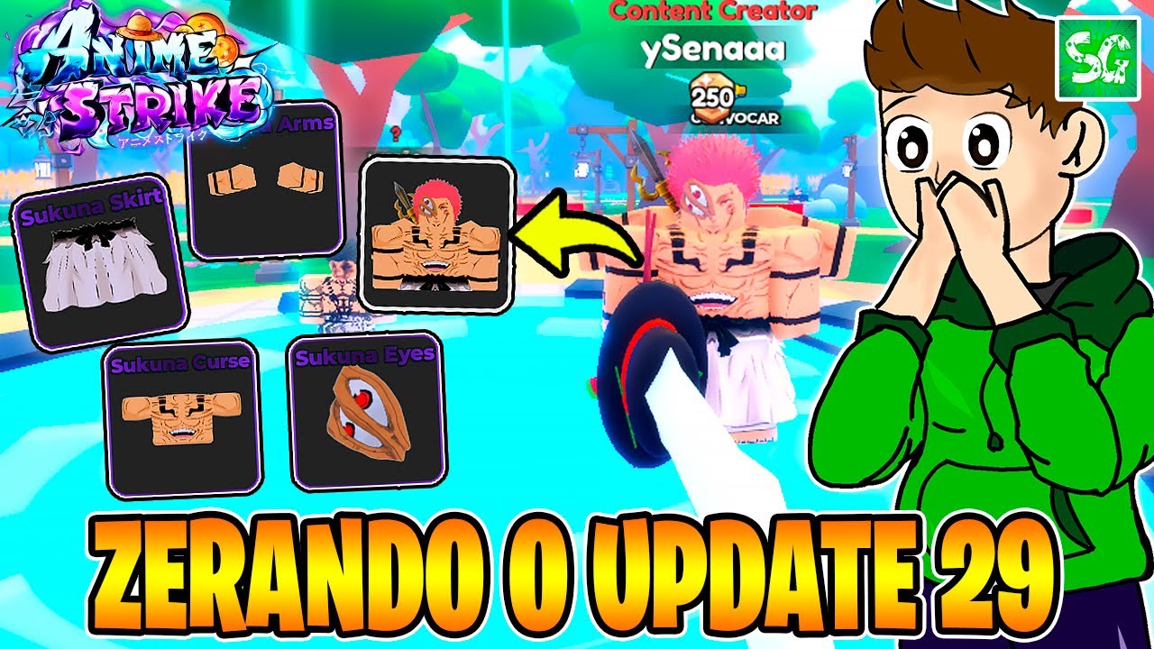 🔥 ZERAMOS A ATUALIZA&Ccedil;&Atilde;O 29 DO ANIME STRIKE SIMULATOR E FICAMOS INSANAMENTE FORTES! 💪🚀