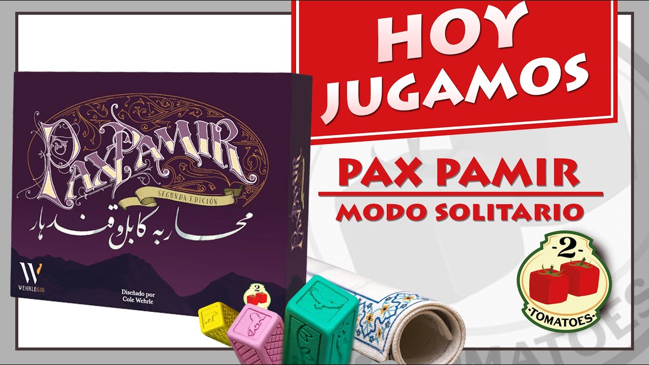 Hoy Jugamos - Pax Pamir Modo Solitario